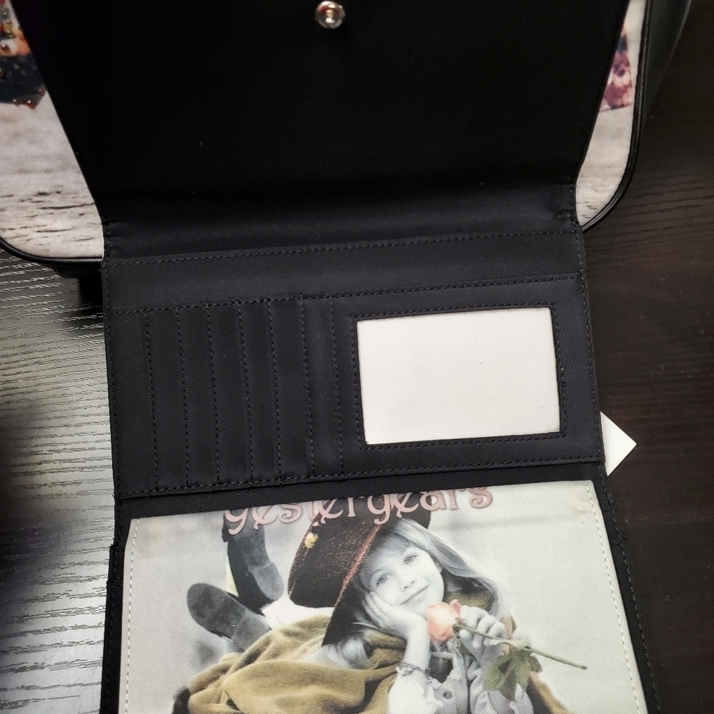 2pc Pair Printed Shoulder Bag and Wallet - Picture 9 of 16